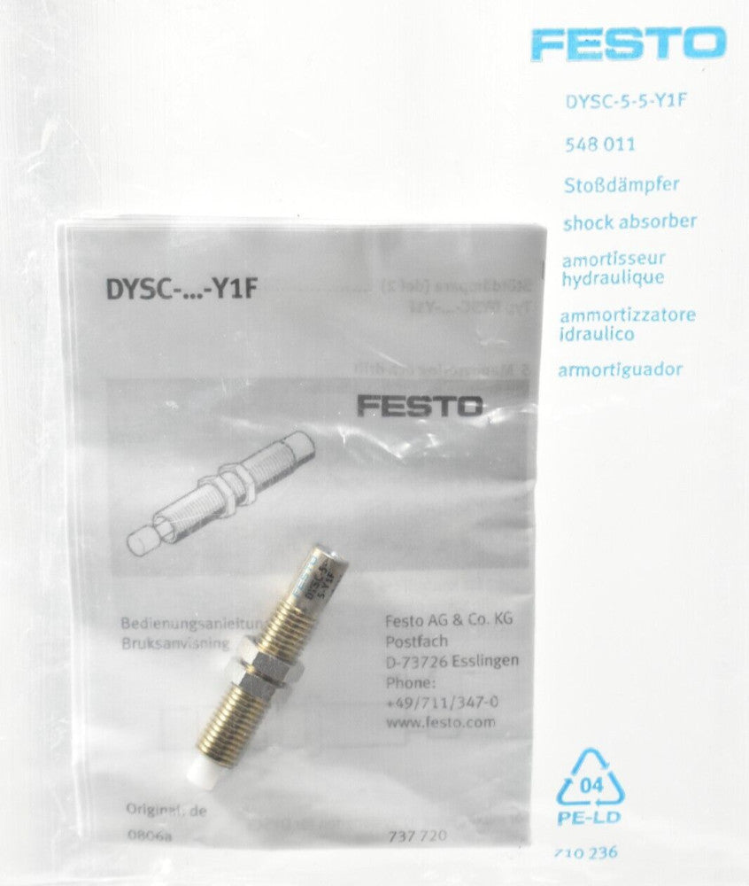 Festo DYSC-5-5-Y1F Shock Absorber 548011 New