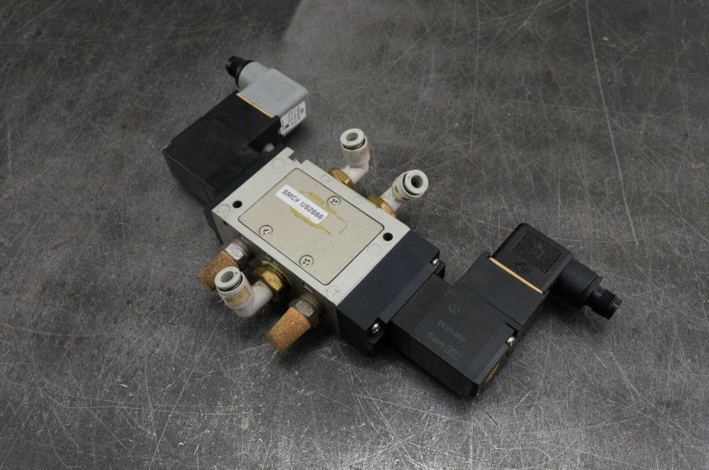 SMC US2666 Solenoid Pilot Valve Control 24 Volt Dc