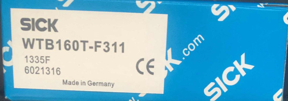 One New SICK WTB160T-F311 PLC PHOTOELECTRIC SWITCH, BACKGROUND SUPPRESSION PNP
