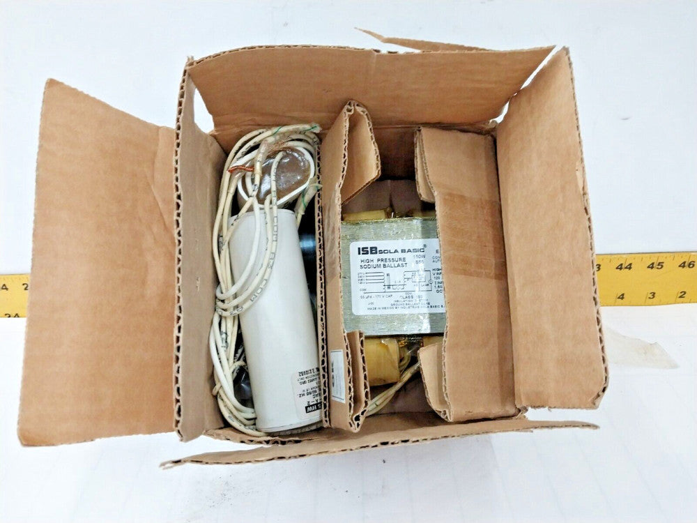 NEW ISB SOLA 150 WATT HIGH PRESSURE SODIUM BALLAST E-971-W-SO150