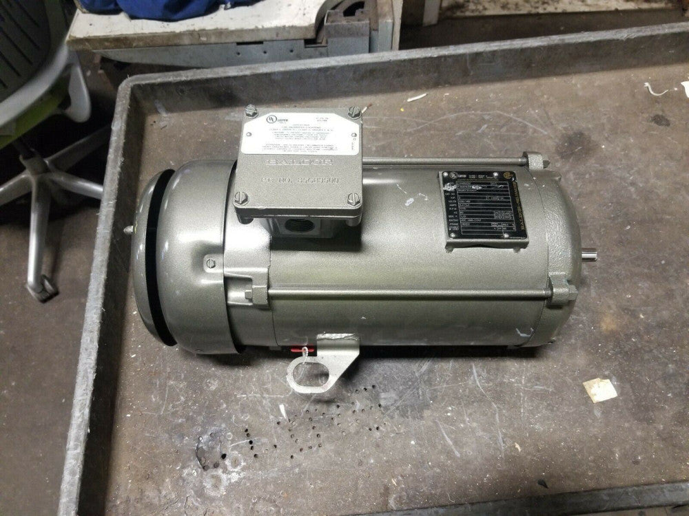 NEW BALDOR 2 HP HAZARDOUS ELECTRIC MOTOR 230/460 VAC 1175 RPM 182CZ FRAME 3 Ø
