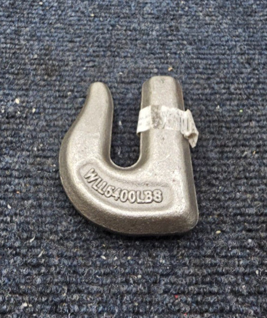 (QTY 10) 3/8 Weld-On Grab Hooks WLL 5400 lb Grade 43 3/8PG43