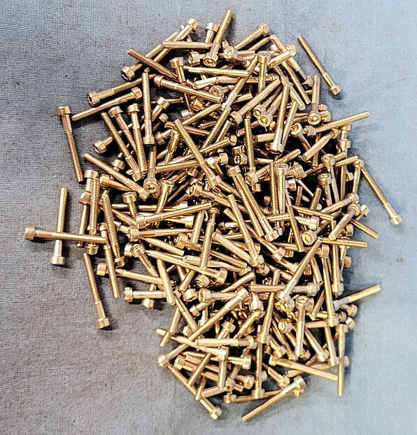 SOCKET HEAD CAP SCREW M3-0.5 X 25MM STAINLESS STEEL **LOT OF 260**
