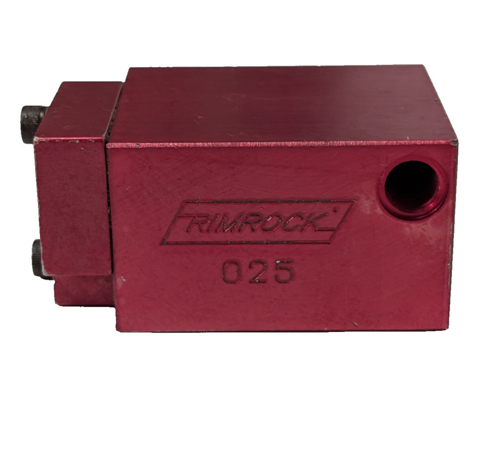 Rimrock 025 Die Spray Machine Nozzle Manifold Valve Part Sprayer Component
