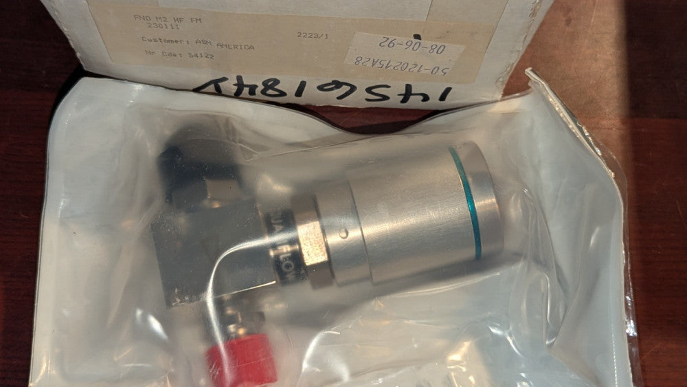 Qualiflow / ASM Valve FNO M2 HF FM 230111 New & Sealed
