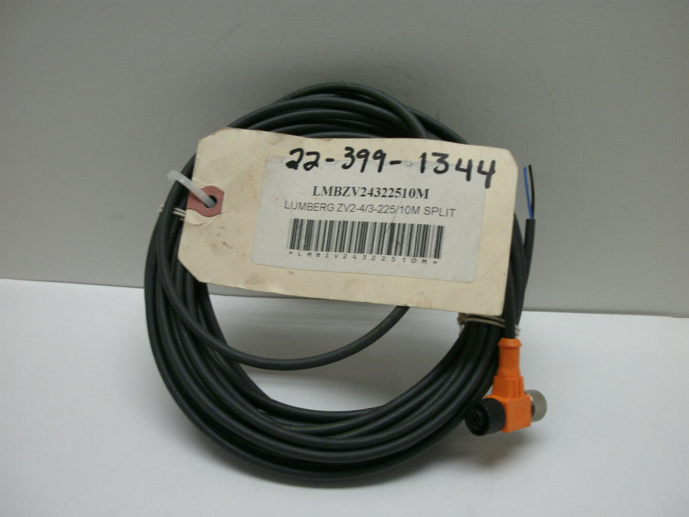 LUMBERG ZV2-4/3-225/10M SPLIT MICRO (M12) DOUBLE FEMALE CONNECTOR NEW NO BOX