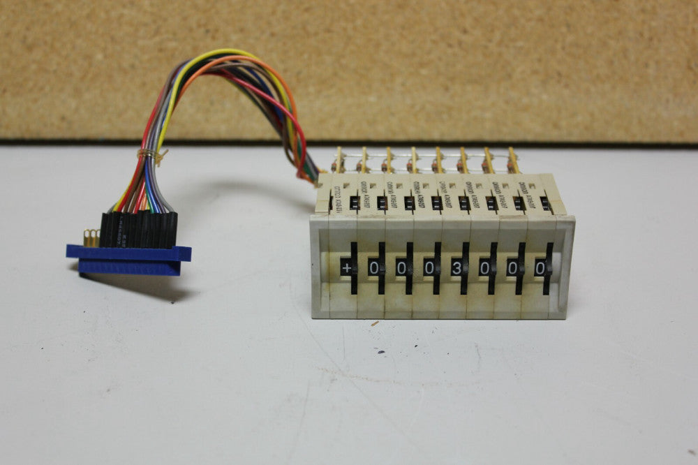 Omron A7AS-207 Thumbwheel Switch Counter