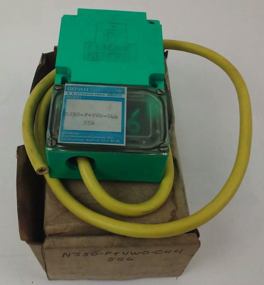 GOULD R.B.DENISON NJ50-F+VWO-C44 556, PROXIMITY LIMIT SWITCH, NEW SURPLUS, NJ50
