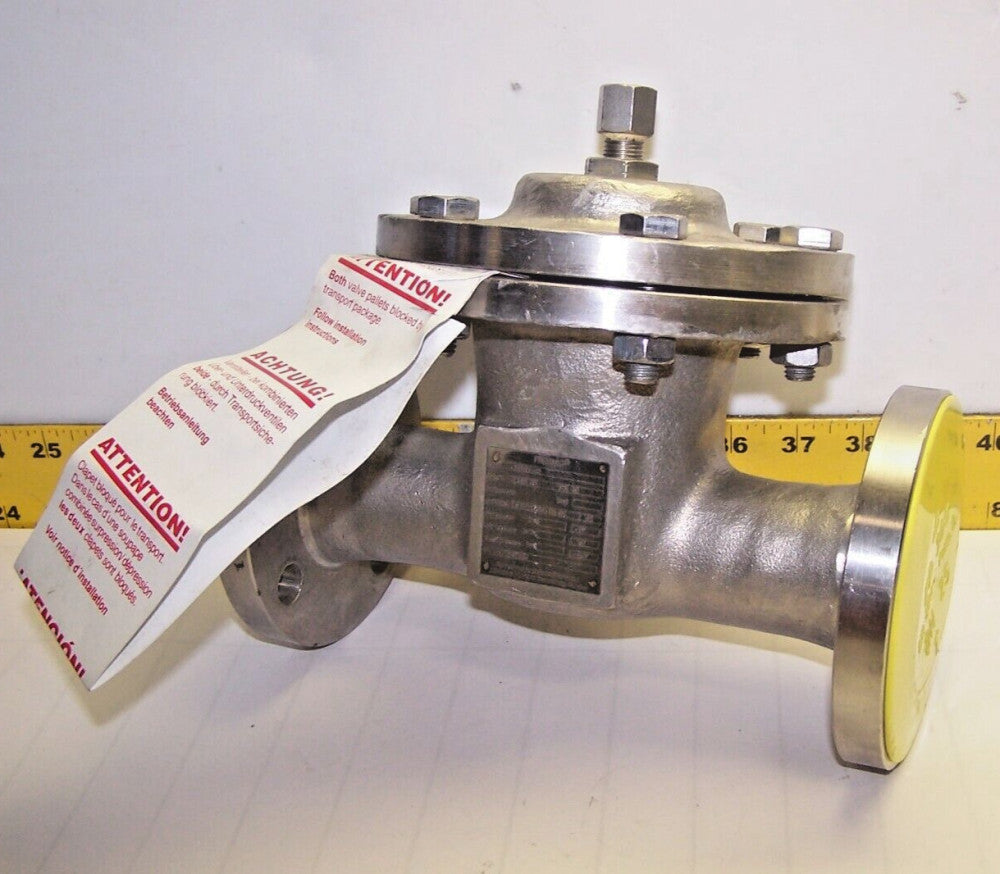 NEW PROTEGO 1" FLANGED STAINLESS STEEL PRESSURE/VACUUM RELIEF VALVE DZ/T-25