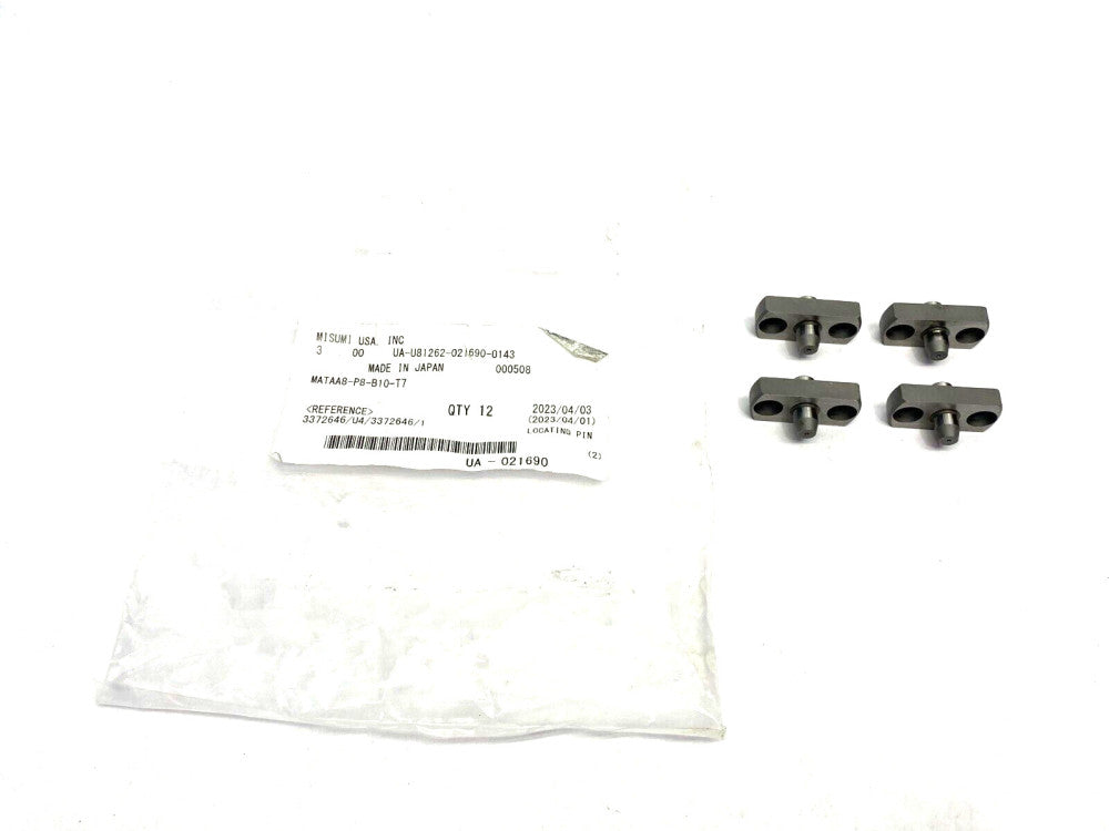 MiSUMi MATAA8-P8-B10-T7 Precision Locating Pin LOT OF 4