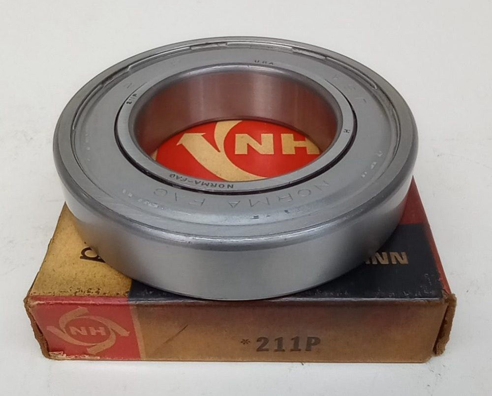 Norma Hoffmann 211P Ball Bearing Deep Groove 55X100X21mm 211-P Single Shielded