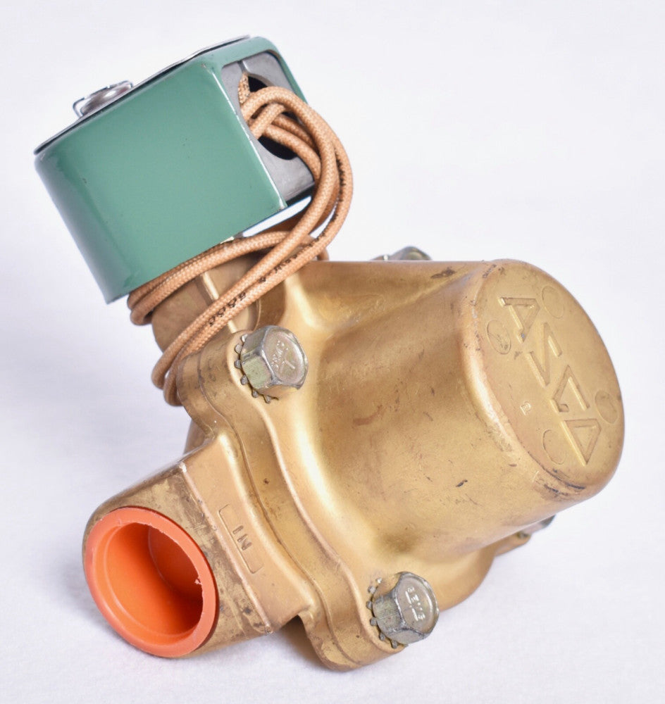 Asco Red Hat 5-125psi Steam 10.5w 120v-ac 1" Npt Solenoid Valve 8222B4