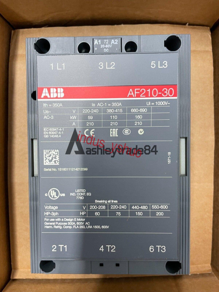 1PCS New ABB AF210-30-11 AC Contactor