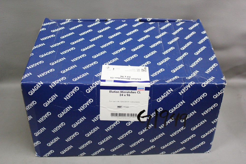 NEW BOX OF 24 x 96 QIAGEN ELUTION MICROTUBES CL WITH CAPS 19588