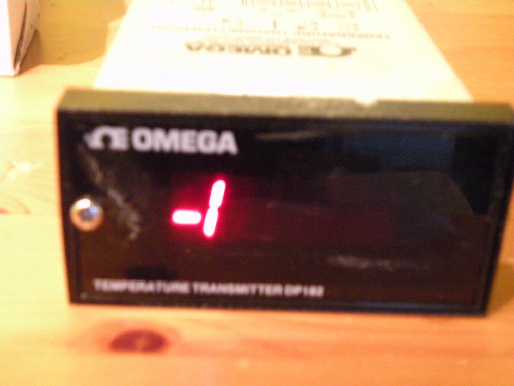 OMEGA ENGINEERING TEMPERATURE TRANSMITTER DP182-T-F