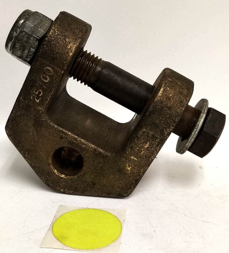 UNBRANDED HEAVY DUTY 3" - 1/2" HITCH C-CLAMP BRASS MATERIAL