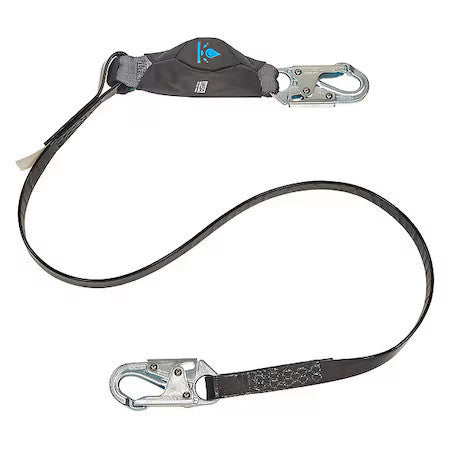 Msa Safety 10206835 V-Series(Tm) Anti-Corrosion Shock-Absorbing Lanyard, Snap