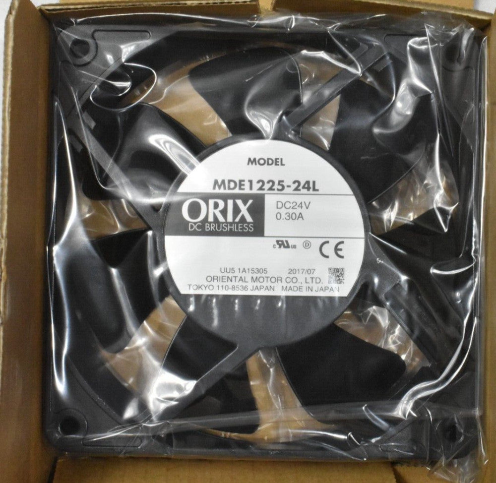 ORIX Oriental Motor MDE1225-24L Axial Fan 24V DC, 0.30A New