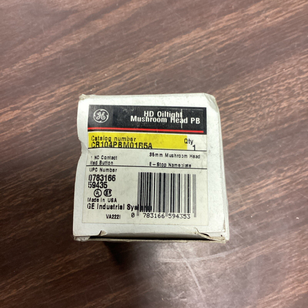GENERAL ELECTRIC CR104PBM01R5A PUSHBUTTON
