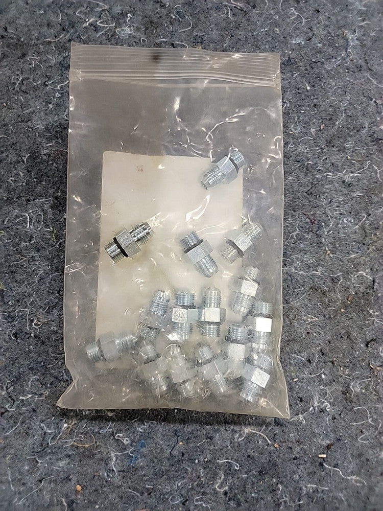 (15-Pk) Parker Triple-Lok 37 Degree Straight Thread Connector F5OX 16-12 F50X-S