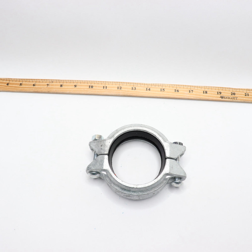 SCI Cooplok Grooved Flexible Coupling Silver 3" 65LF