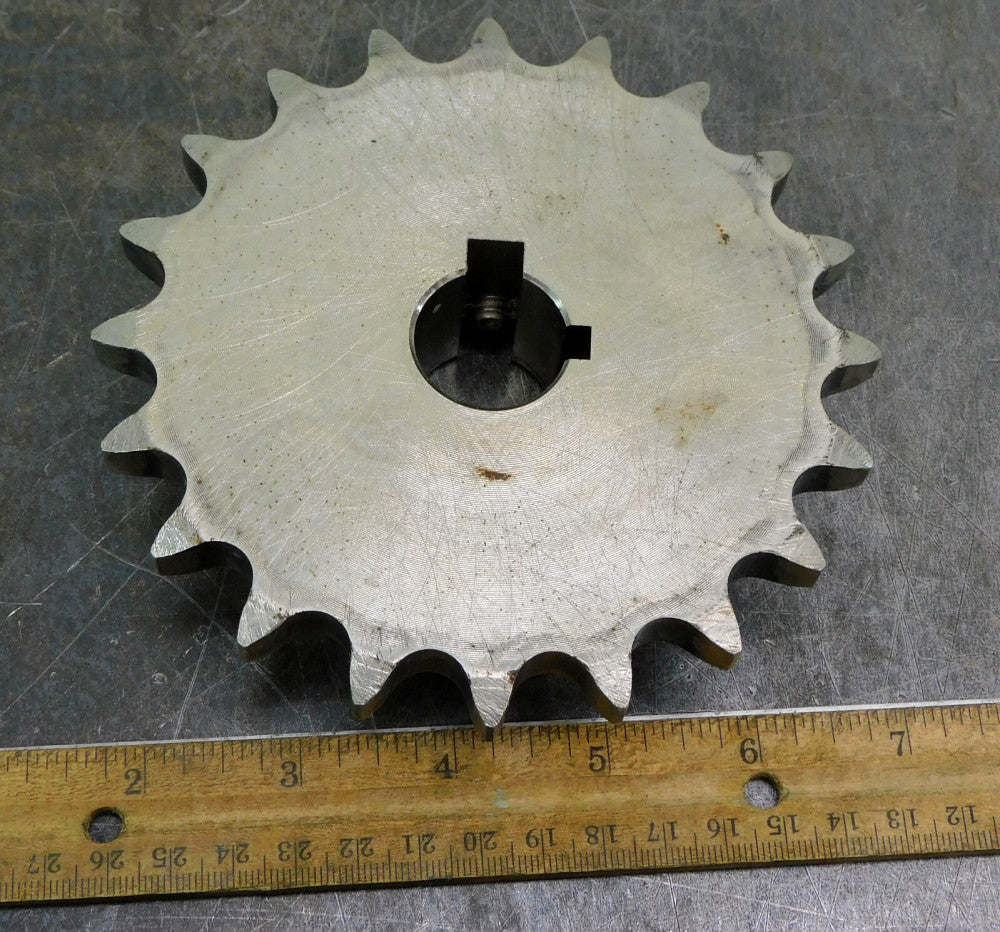 Martin 60B20 Roller Chain Sprocket #60 20 Teeth 1" Bore Keyed