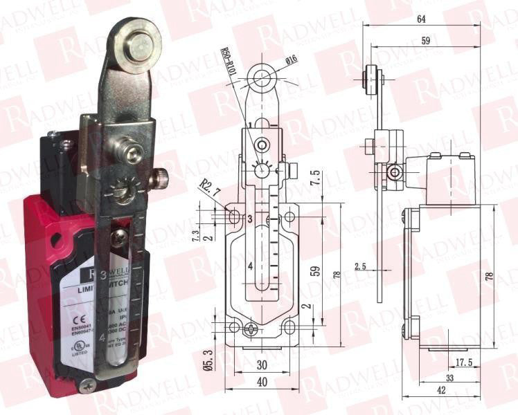 RADWELL VERIFIED SUBSTITUTE LS45M51B11-SUB / LS45M51B11SUB (BRAND NEW)