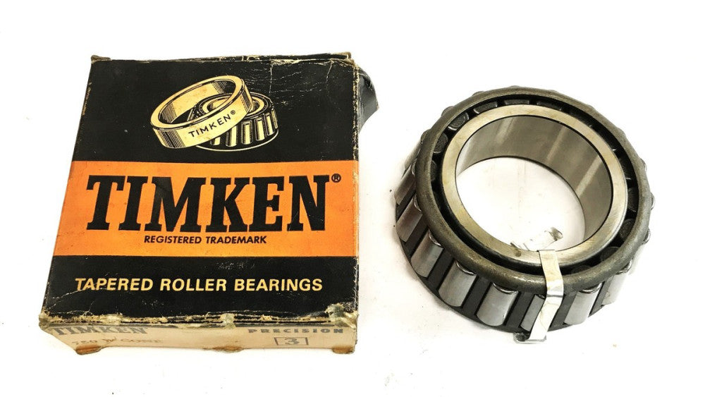 Timken Tapered Roller Bearing Cone 750W NOS