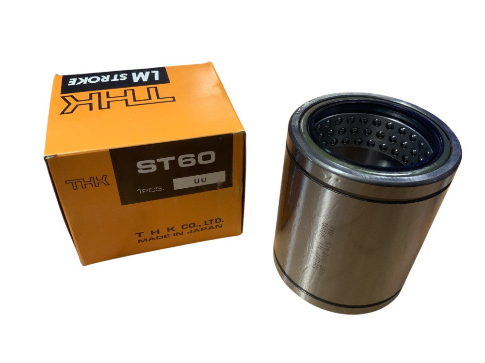 THK ST60UU Ball Bushing Linear Bearing 60mm ID x 85mm OD x 100mm, 70mm Stroke