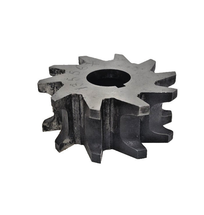 UNBRANDED CONVEX MILLING CUTTER 3-1/8" DIAMETER 13/16" WIDTH 1" ARBOR 10 TEETH