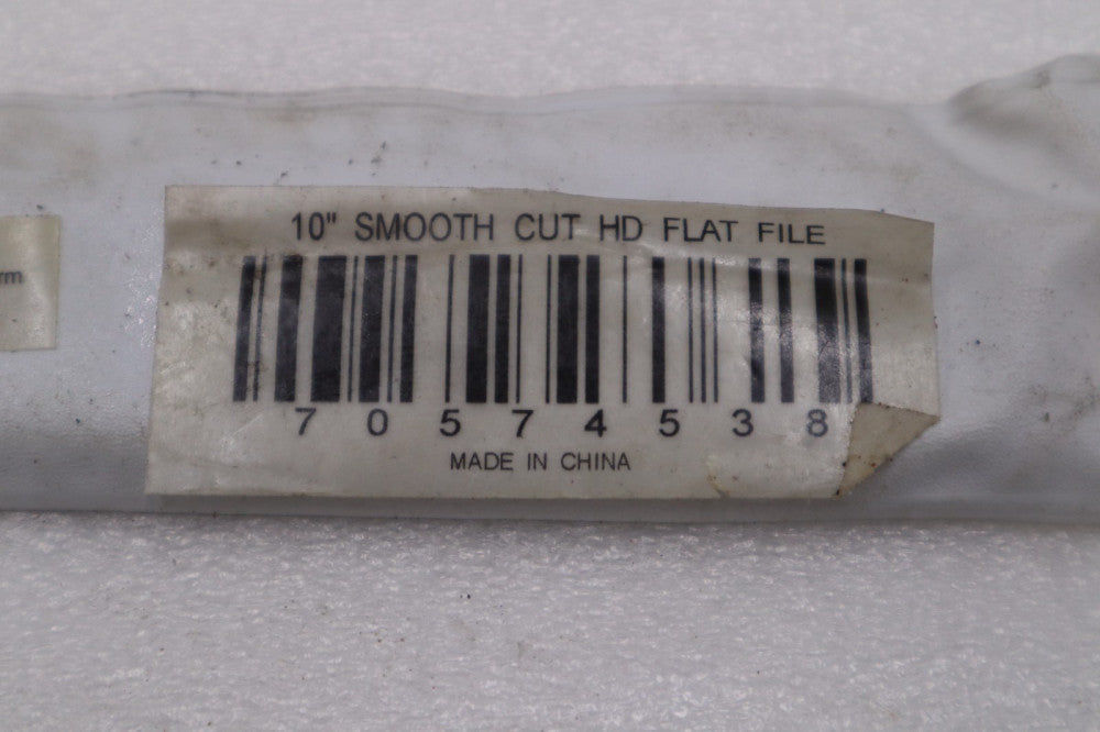 LOT OF 3 - Grobet 10" Smooth Cut Flat American Pattern File USA #H709A