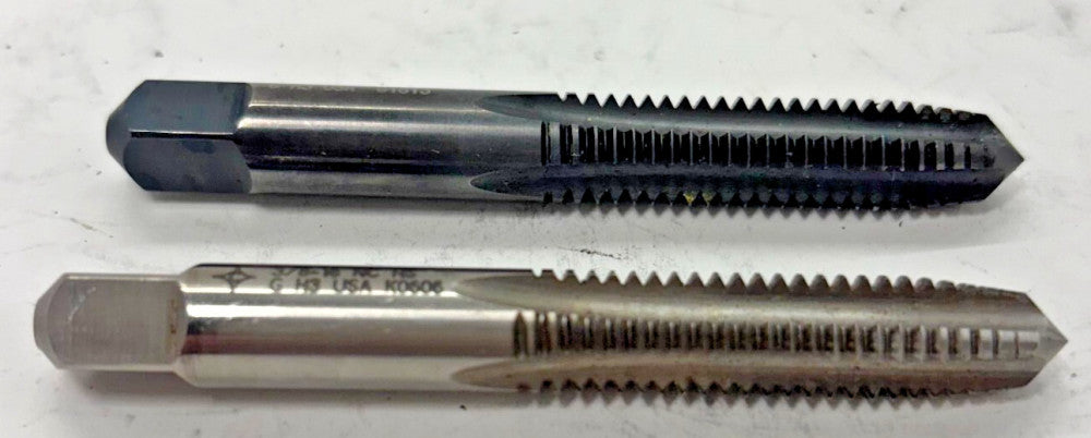 SPIRAL POINT TAP LOT OF 2 SIZE 3/8"-16 G&D G H3 MADE IN USA G1813 3 & 4FLUTES