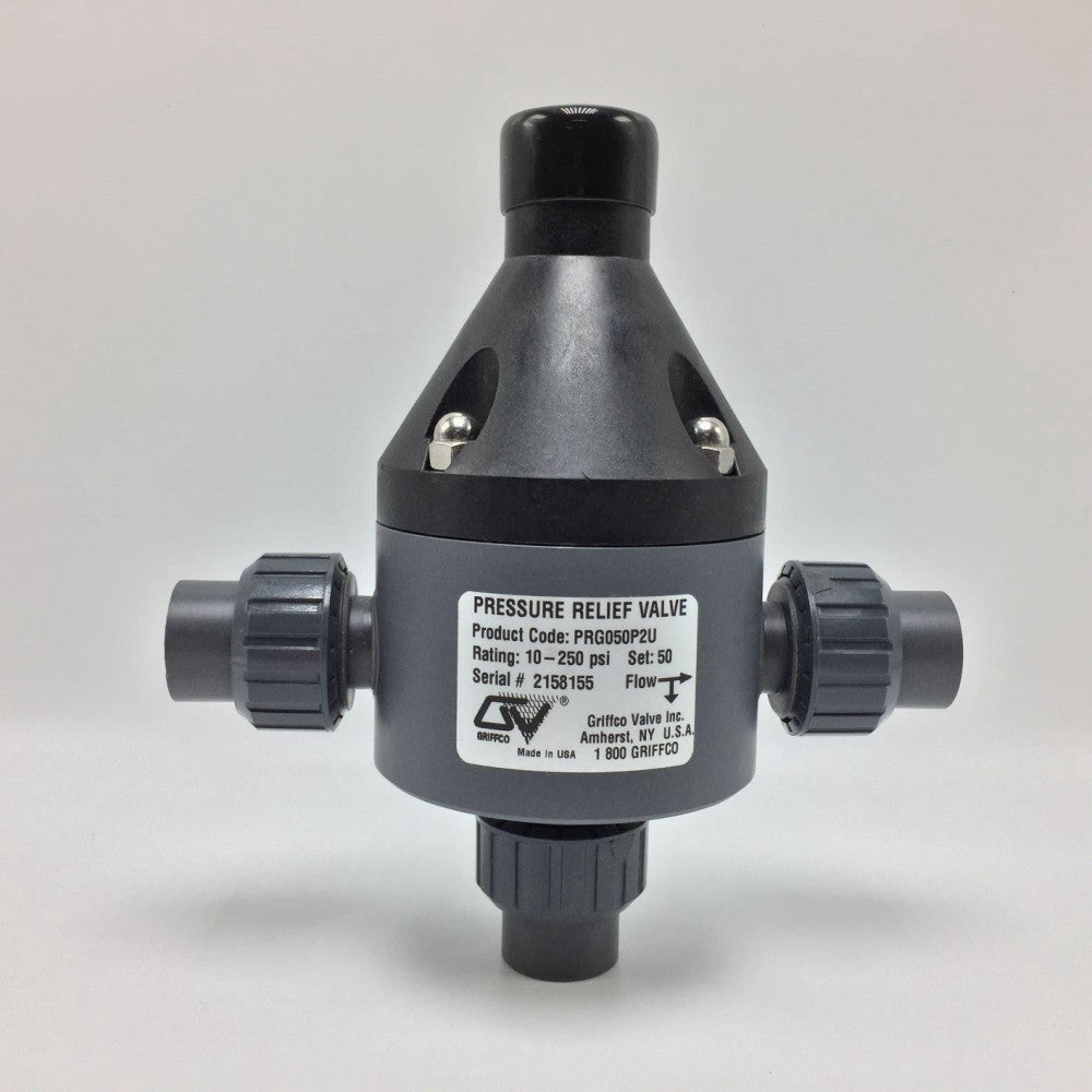 NEW GRIFFCO VALVE INC. PRG050P2U PRESSURE RELIEF VALVE G SERIES PN# PRG050P2U