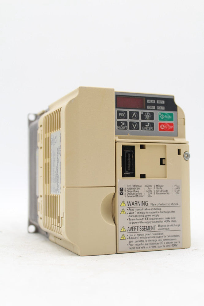 Yaskawa CIMR-JU4A0009BAA AC Drive *Read