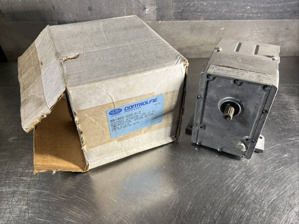 Barber Colman MA-405-500-0-2 ACTUATOR TWO POSITION SPRING RETURN 120V 60HZ NOS