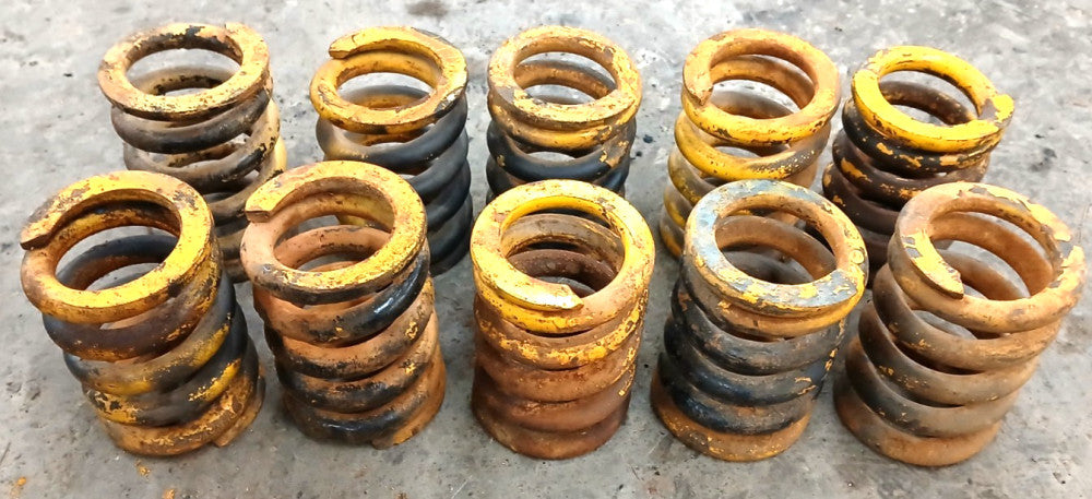 MASON INDUSTRIES LOT OF 10 SPRINGS ID 1-7/8" OD 2-7/8" LENGTH 4-1/8"