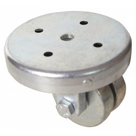 Zoro Select 400K26 Plate Caster,590 Lb.,Light-Medium Duty