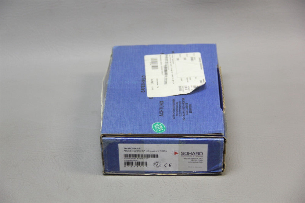 NEW SOHARD ARCNET ISA CARD SH ARC-ISA-KR A20040010 COAX RS45
