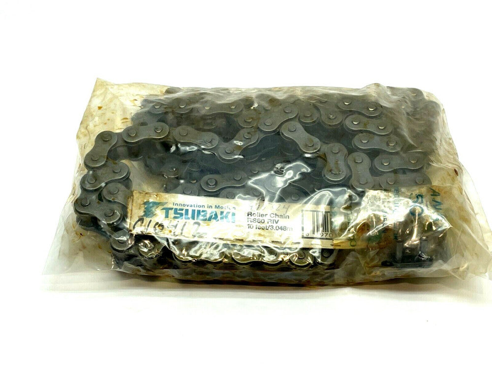 Tsubaki RS60 RIV Roller Chain 10ft Length