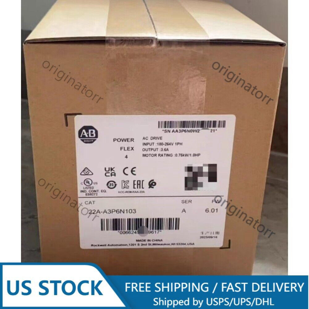 22A-A3P6N103 AB PowerFlex 22AA3P6N103 US Free Tax