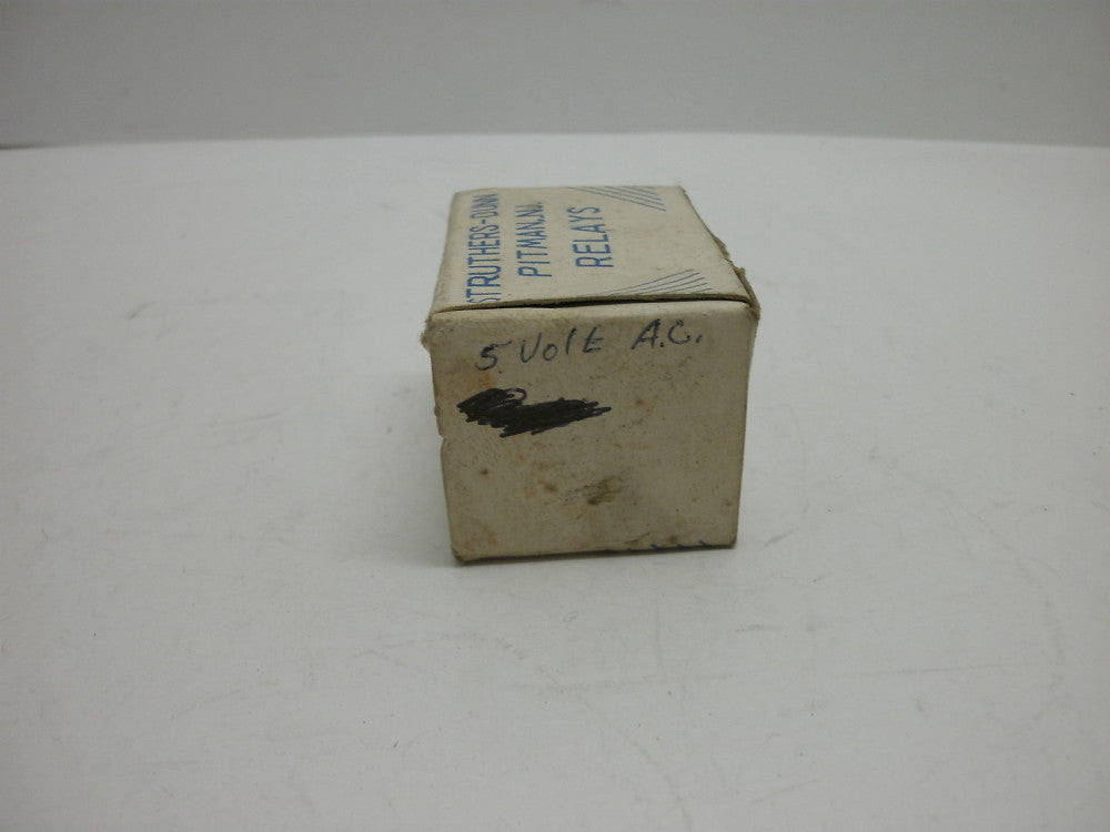 STRUTHERS-DUNN 214XAX GENERAL PURPOSE RELAY 120VAC 5 VOLTS A.C. NEW IN BOX