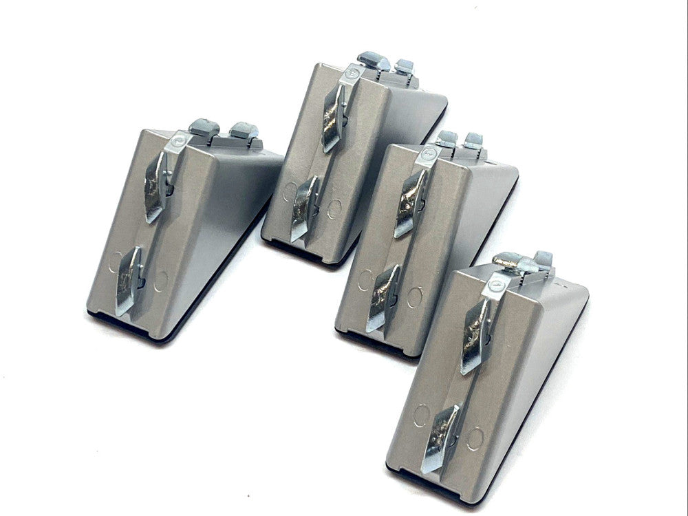 Fath 093W809N08 Aluminum Connection Angle Bracket Slot‑8 LOT OF 4