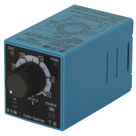 Eaton Trnp24ad Time Delay Relay,24Vac/Dc,10A,Dpdt