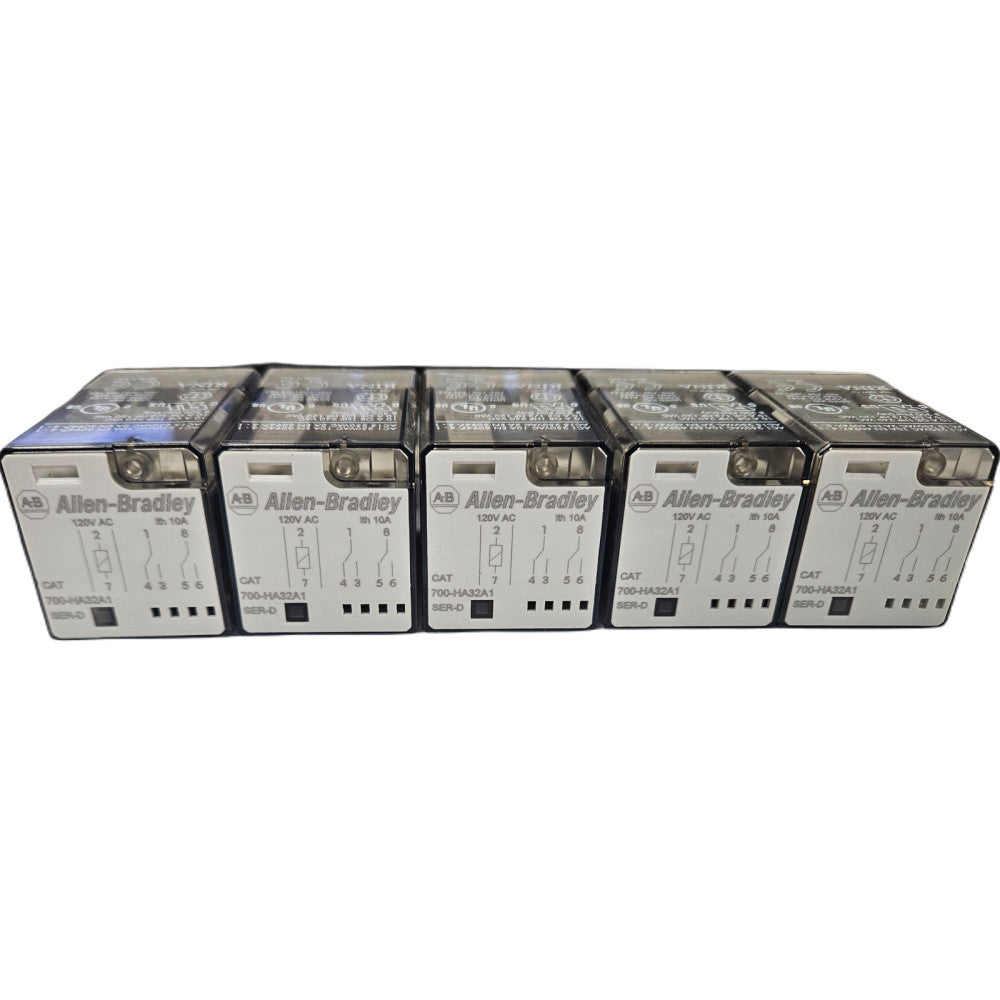Allen Bradley 700-HA32A1 General Purpose Relay 8-Pin (Lot of 5)