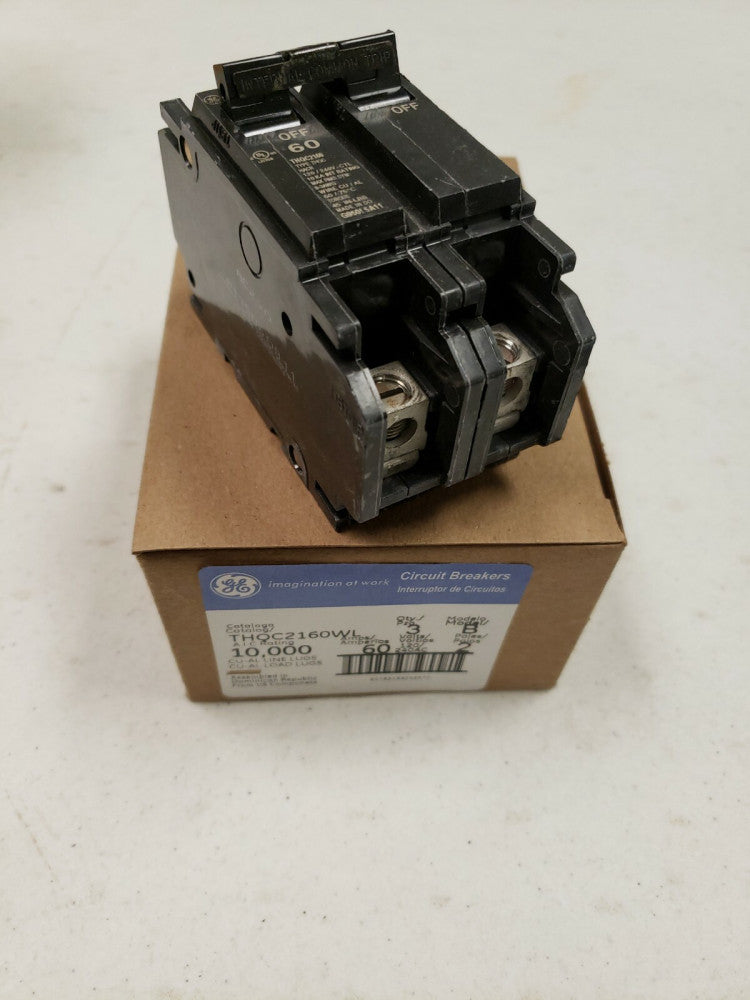 1 NEW GE THQC2160WL N 60A 240V 2P NEW