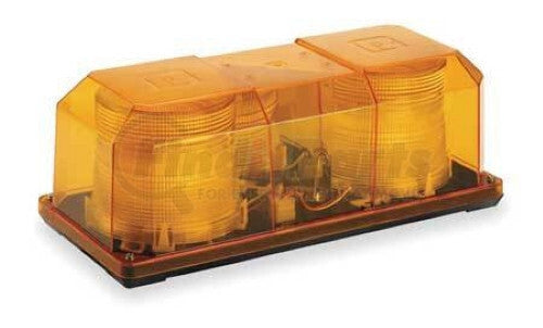 NEW AMBER FEDERAL SIGNAL - 453201-02 40W,HLS,Permanent MOUNT ( A1)