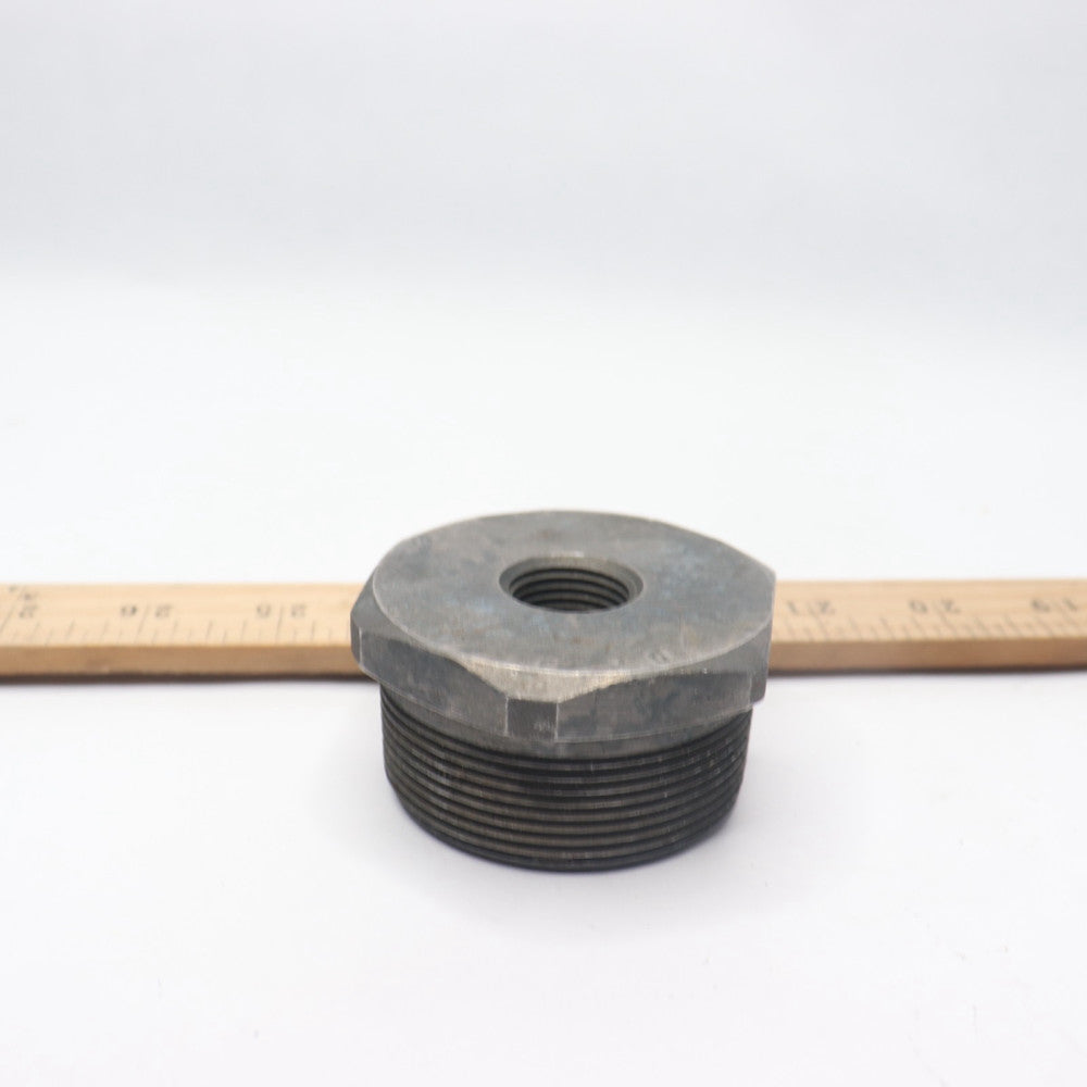 Threaded Hex Bushing Forged Carbon Steel Class 6000 2-1/2" x 1/2" NPT