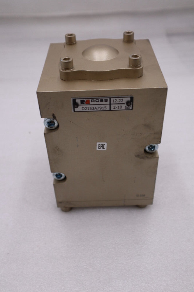 SURPLUS NEVER USED ROSS CONTROLS D2153A7915 / D2153A7915 STOCK H154A