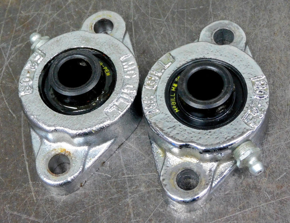 McGill - MB-25-5/8-PEN Black Oxide Flange Ball Bearing F2-03 Lot of Two (2)