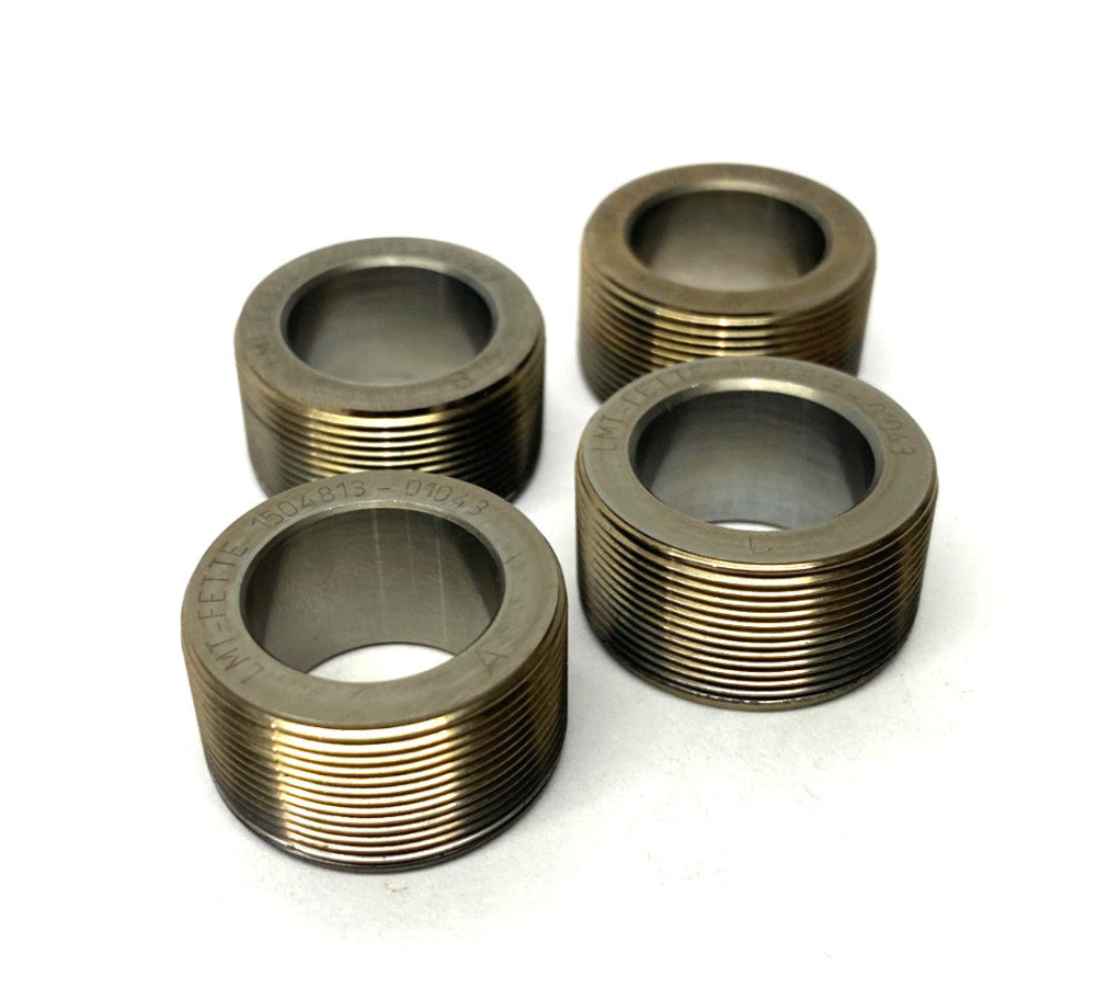 LMT Fette 1504813 Thread Rolling Die Head Inserts M8-10x1 1k HS Type 1, LOT OF 4